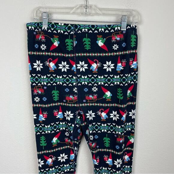 Hanna Andersson Navy Red Santa Gnome Pajama Set X- Large - Picture 12 of 12